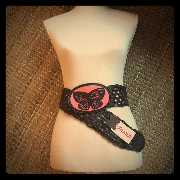 COPY - Lollipops Paris butterfly leather belt - Picture 3 of 8